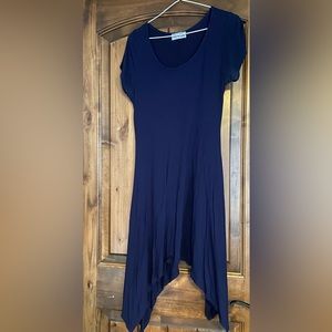 Urban rose blue dress